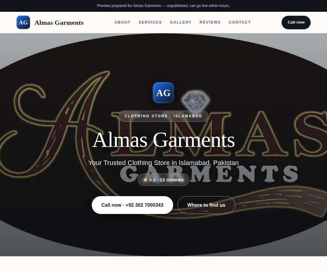 Almas Garments