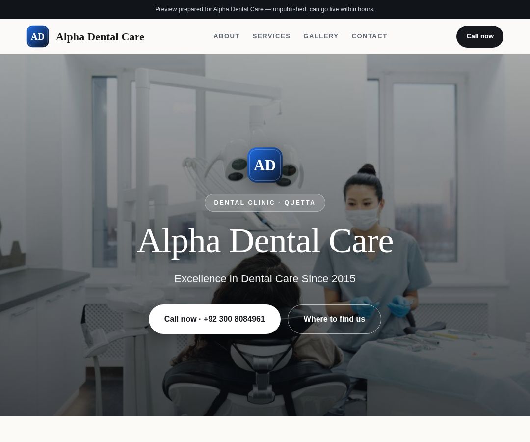 Alpha Dental Care