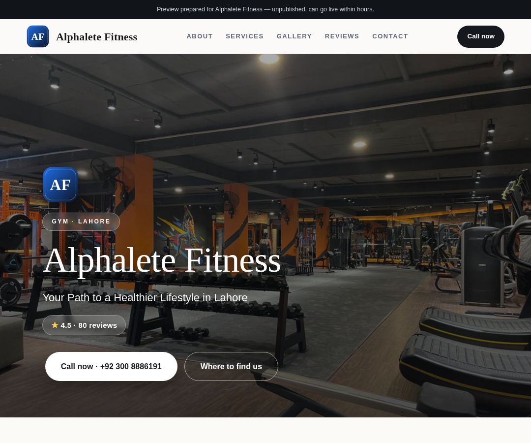 Alphalete Fitness