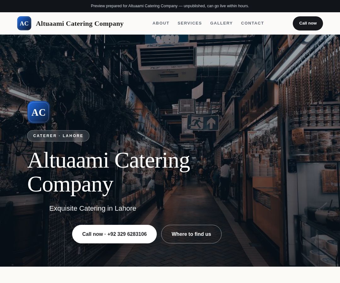 Altuaami Catering Company