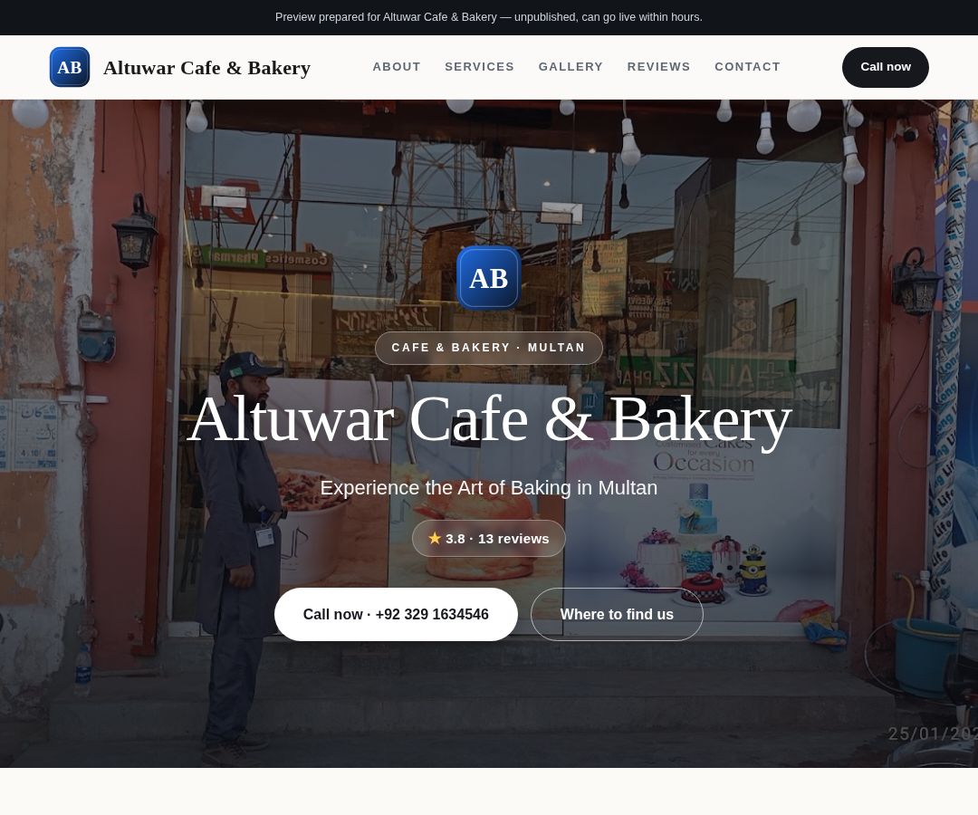 Altuwar Cafe & Bakery
