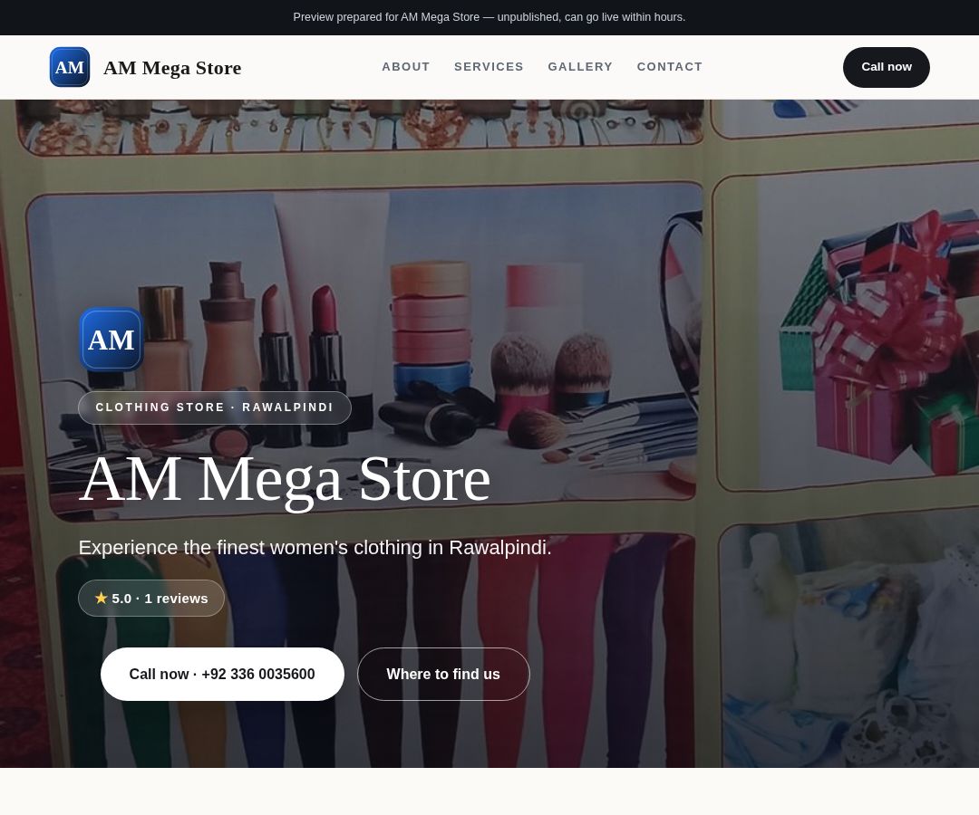 AM Mega Store