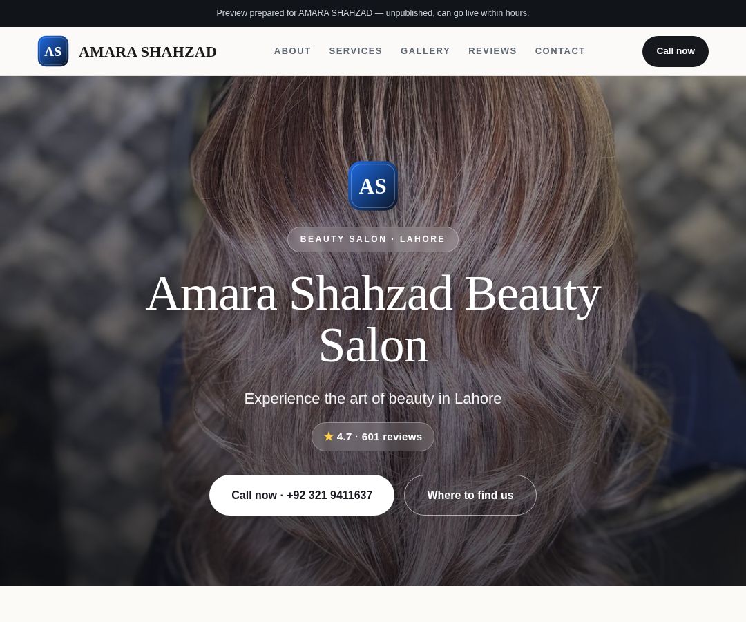 AMARA SHAHZAD