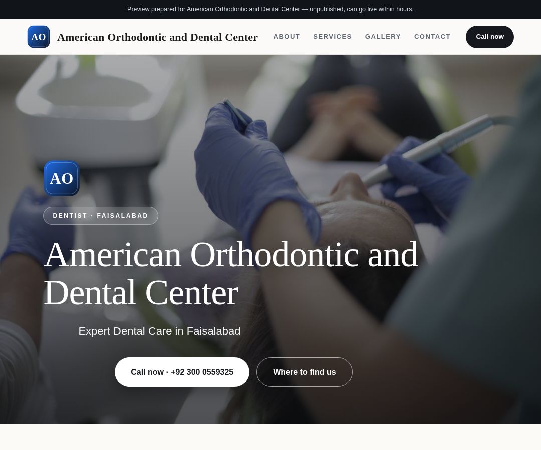 American Orthodontic and Dental Center