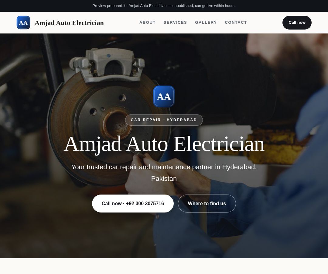 Amjad Auto Electrician