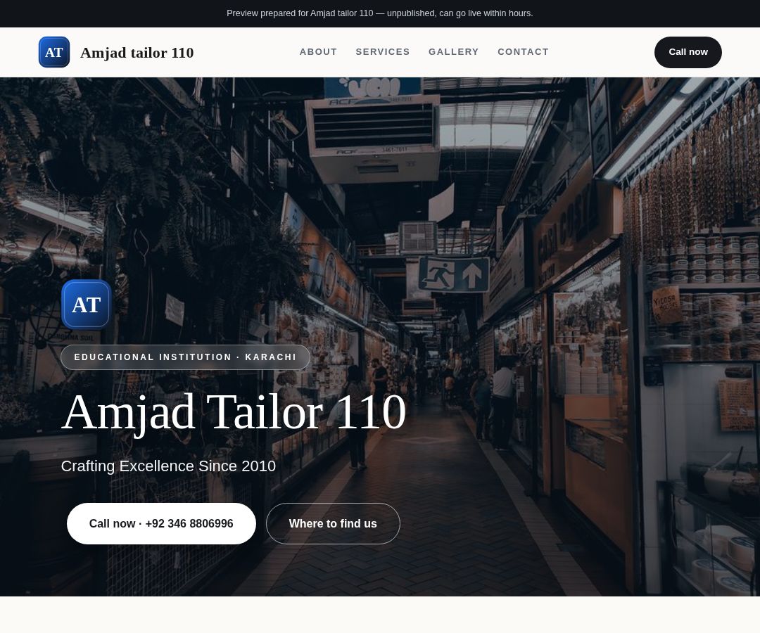 Amjad tailor 110