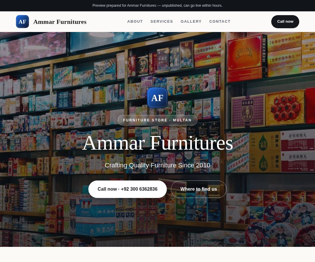 Ammar Furnitures
