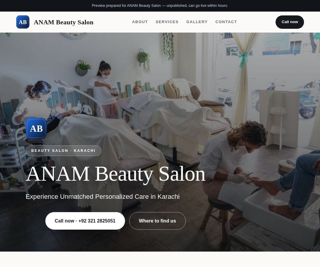 ANAM Beauty Salon