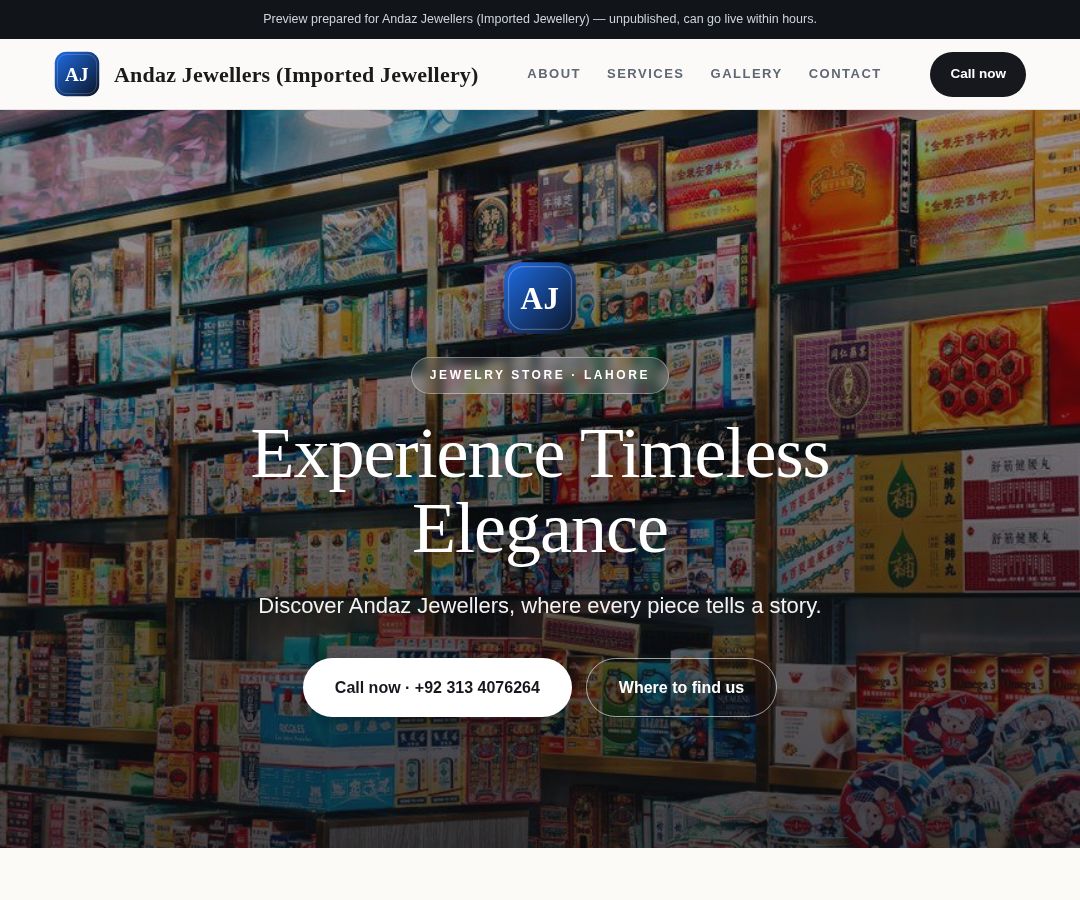 Andaz Jewellers (Imported Jewellery)