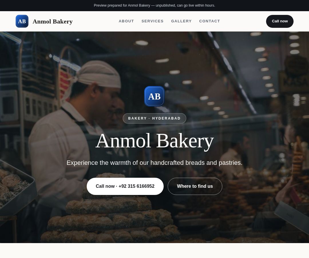 Anmol Bakery