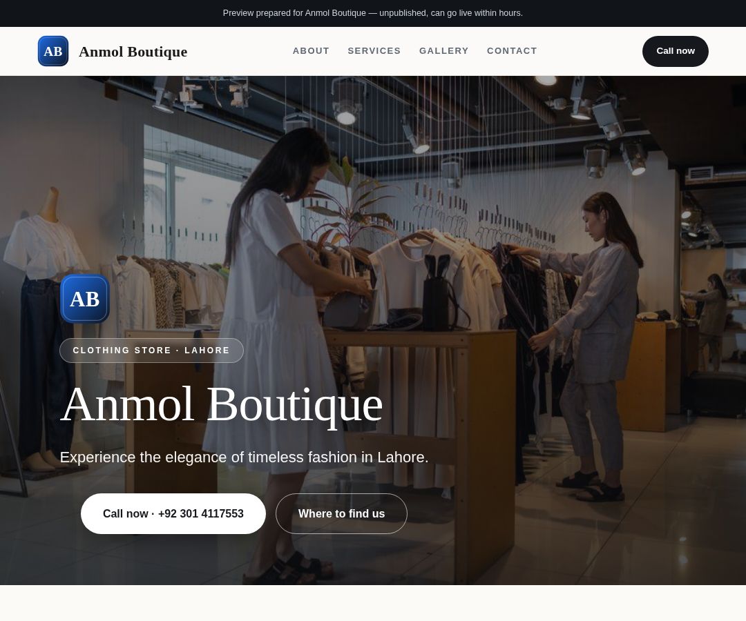 Anmol Boutique