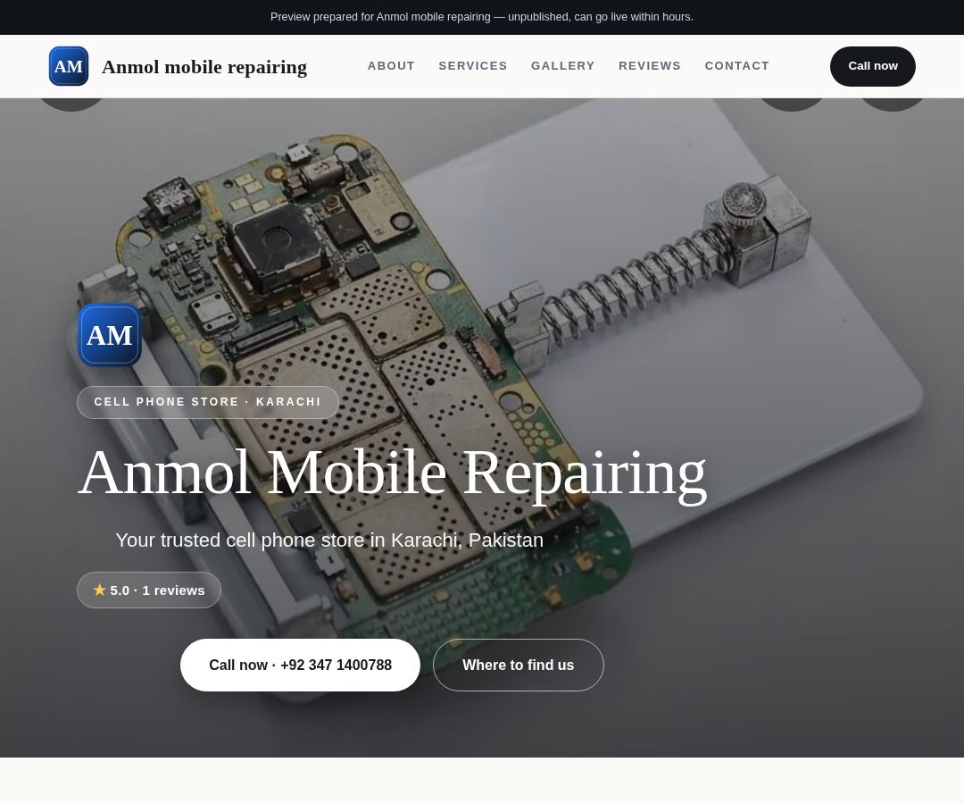 Anmol mobile repairing