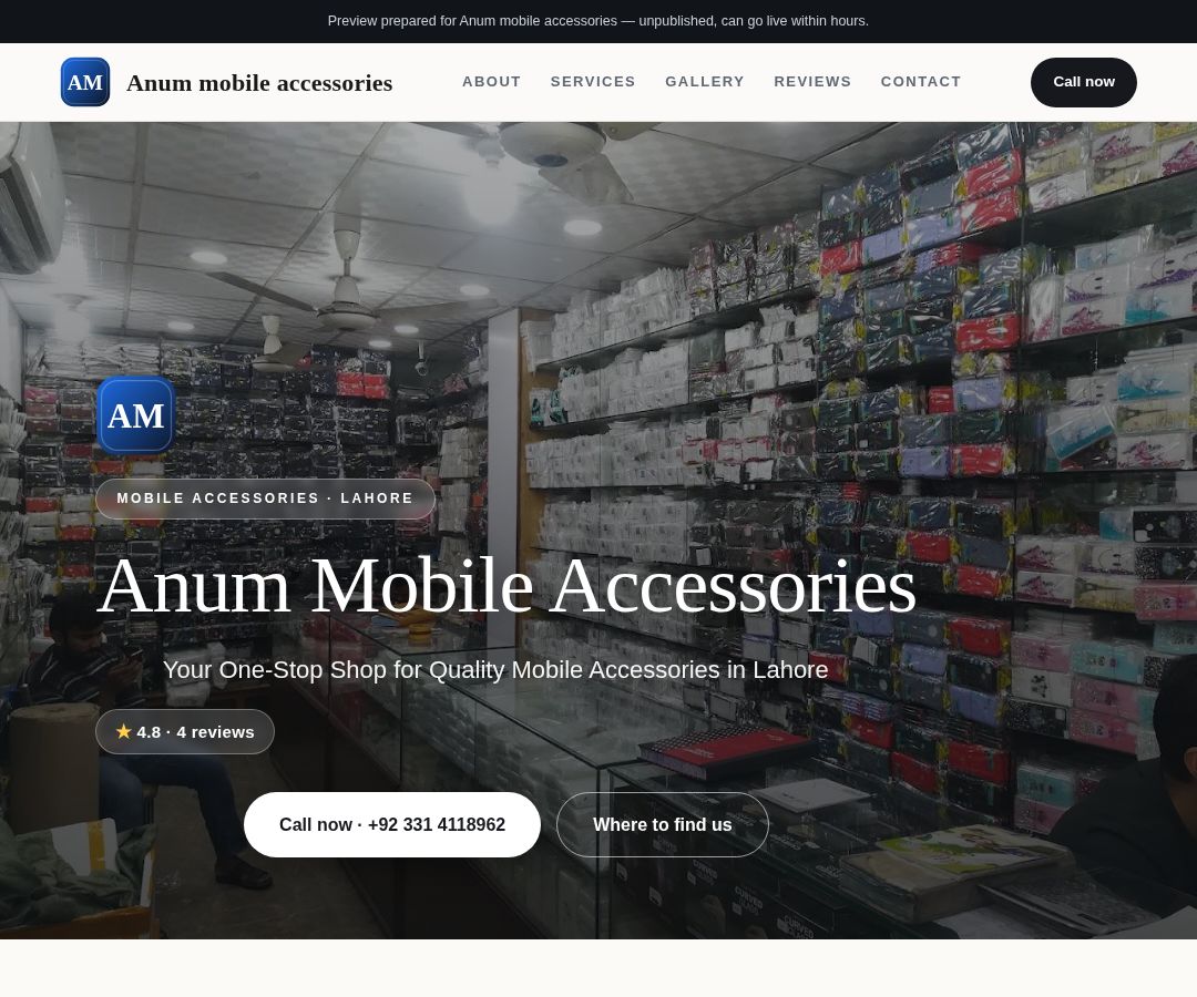 Anum mobile accessories