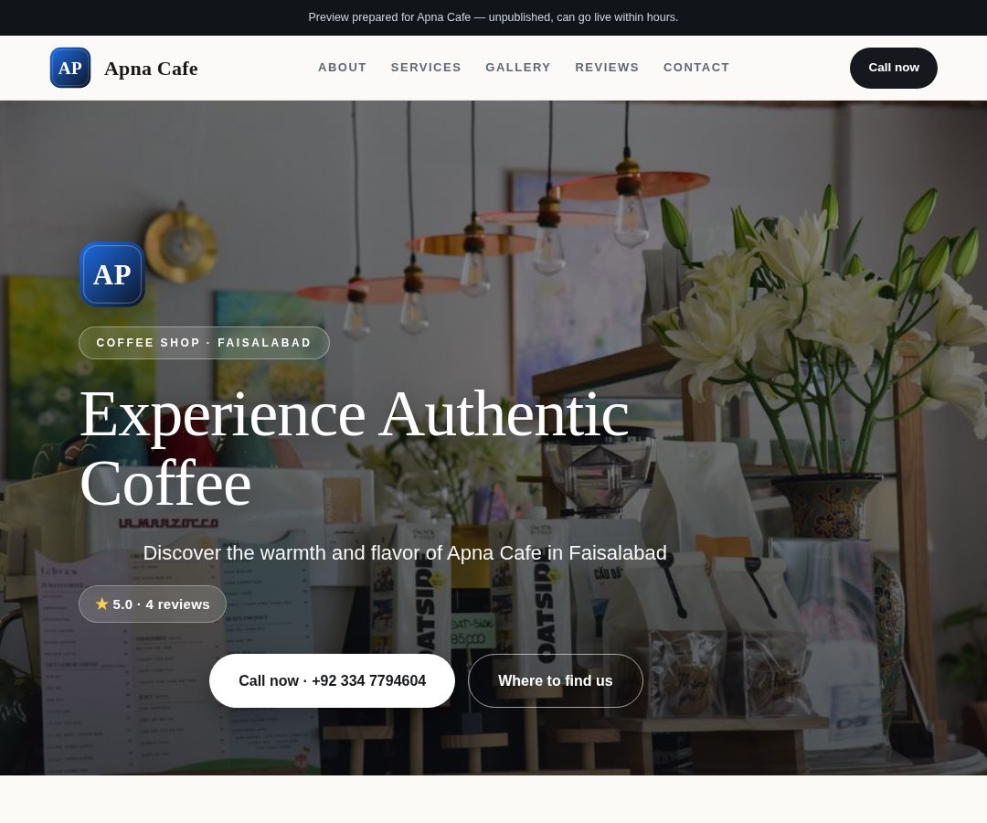 Apna Cafe