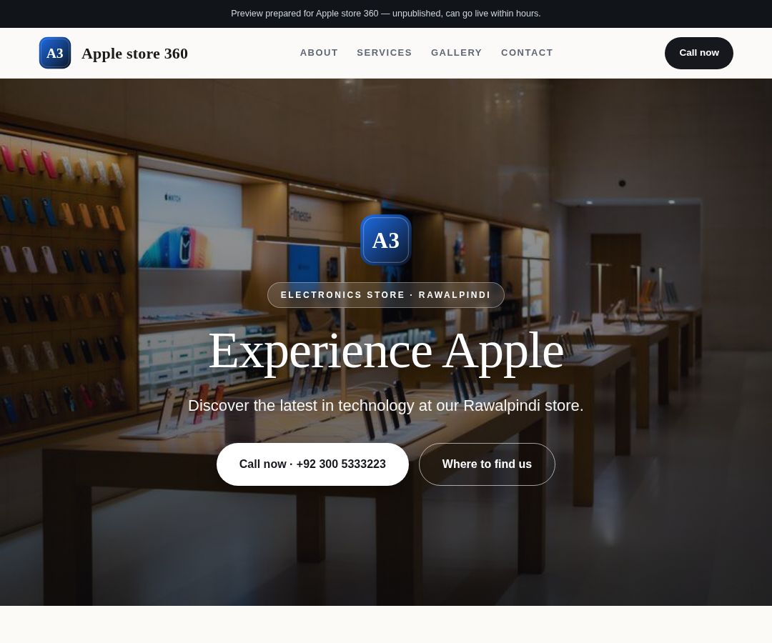 Apple store 360