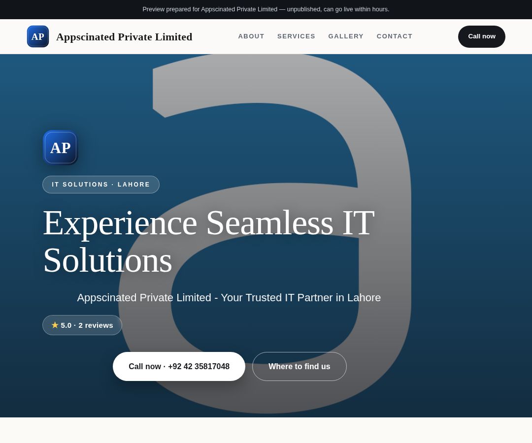 Appscinated Private Limited