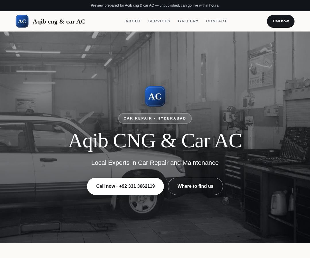 Aqib cng & car AC