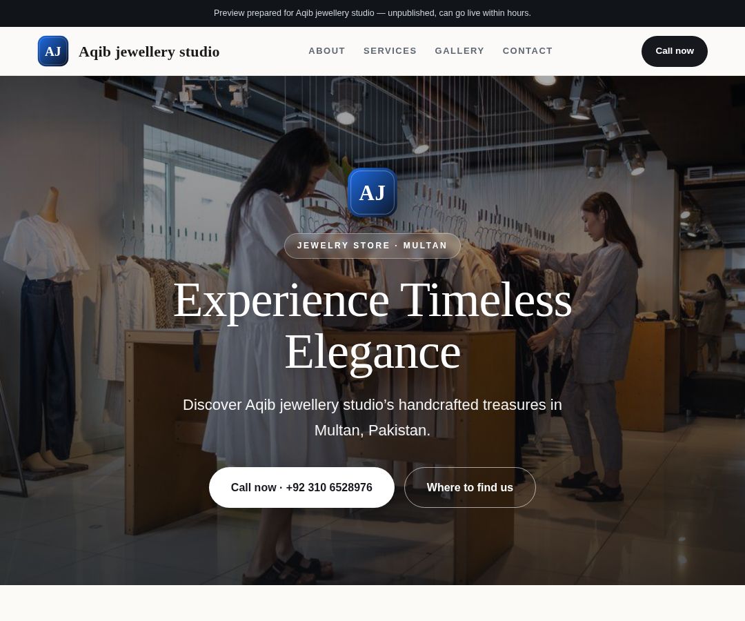 Aqib jewellery studio
