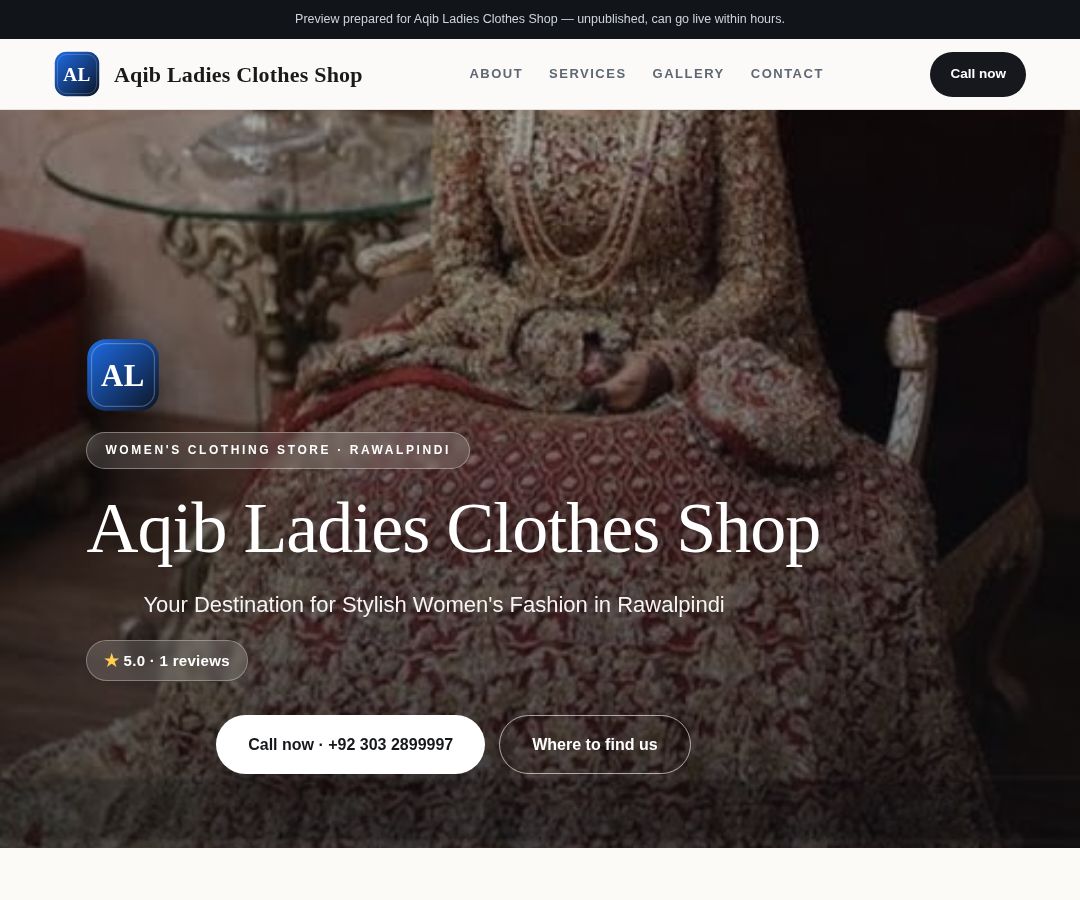 Aqib Ladies Clothes Shop