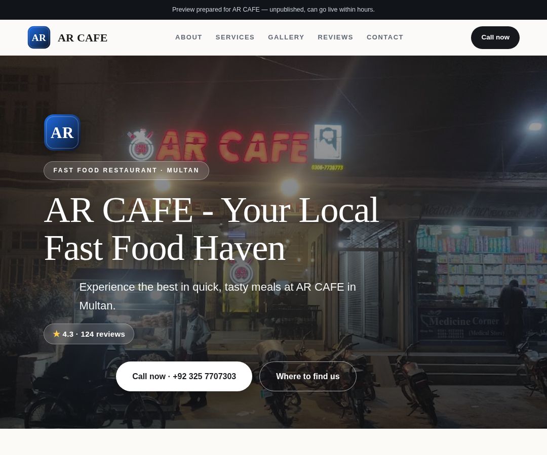 AR CAFE