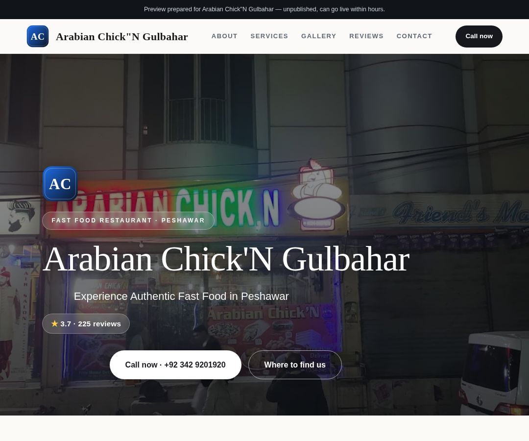 Arabian Chick"N Gulbahar