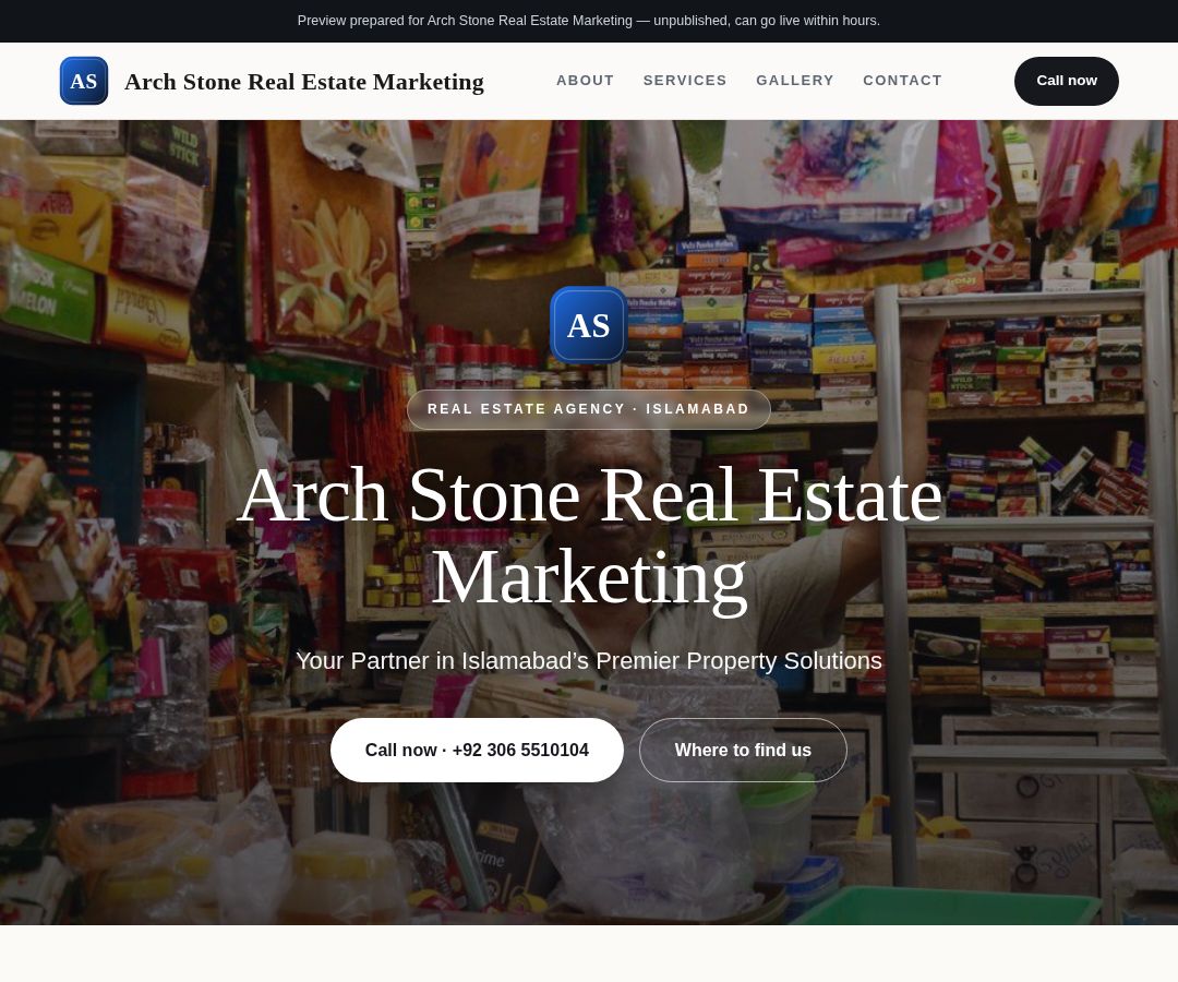 Arch Stone Real Estate Marketing