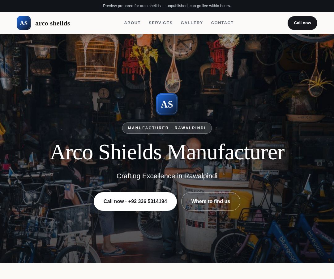 arco sheilds