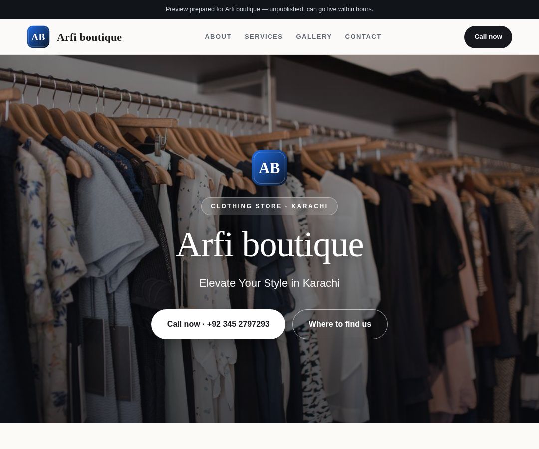 Arfi boutique
