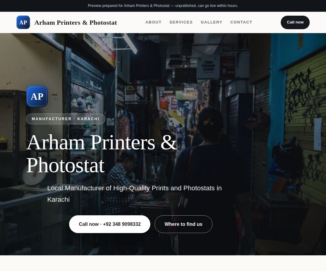 Arham Printers & Photostat