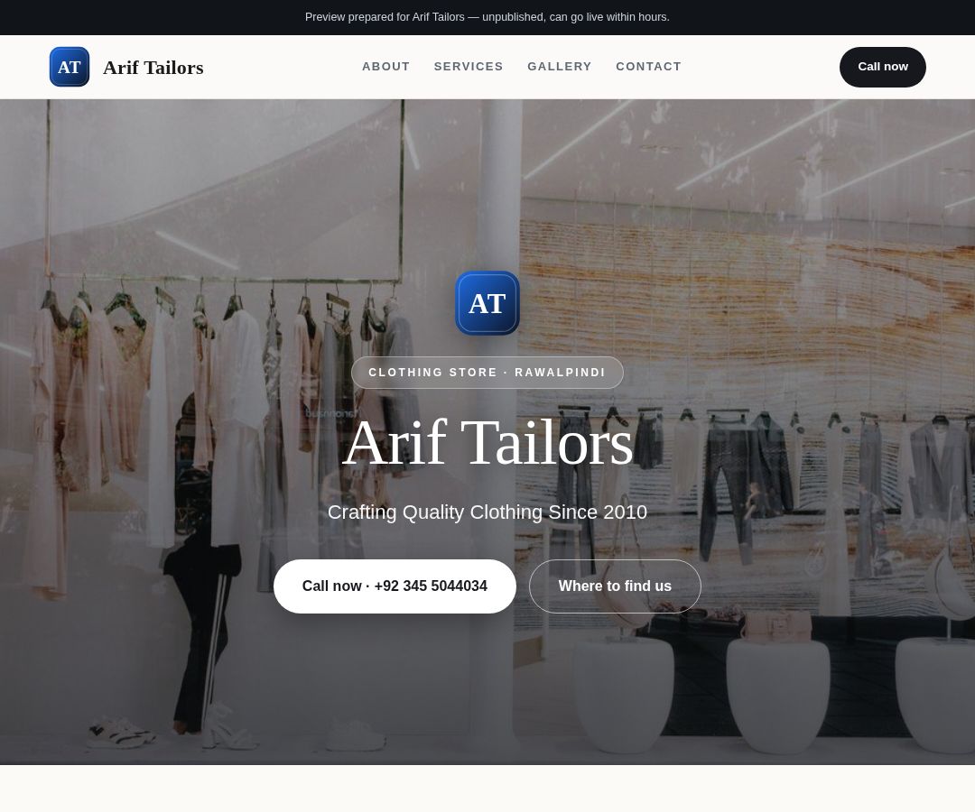 Arif Tailors
