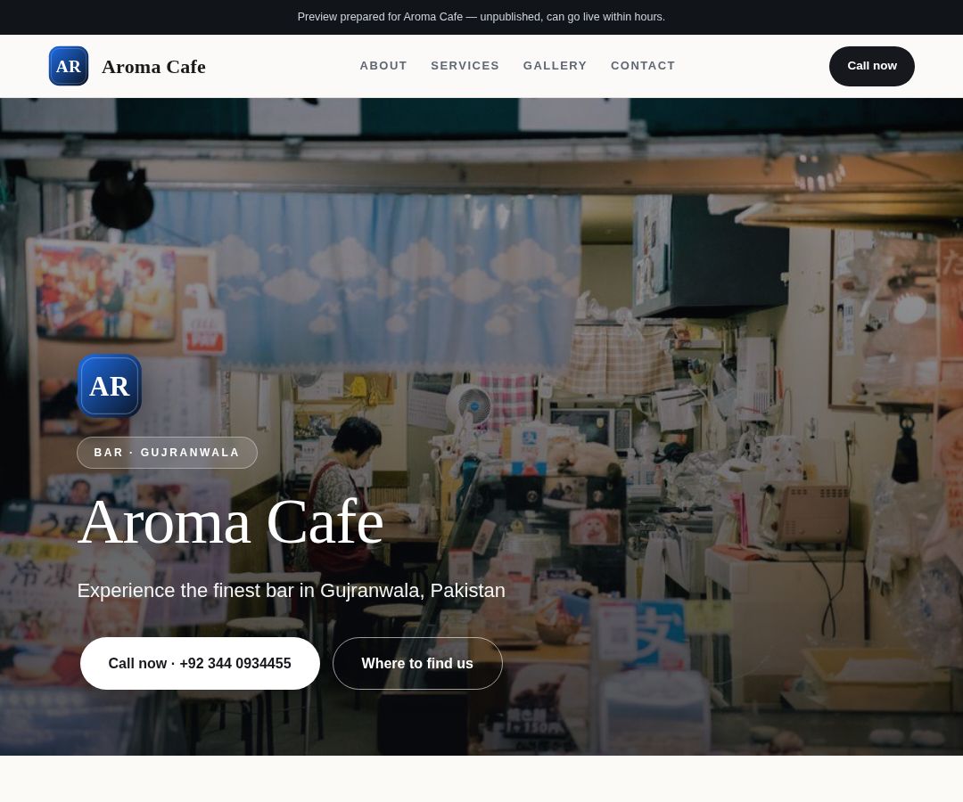 Aroma Cafe
