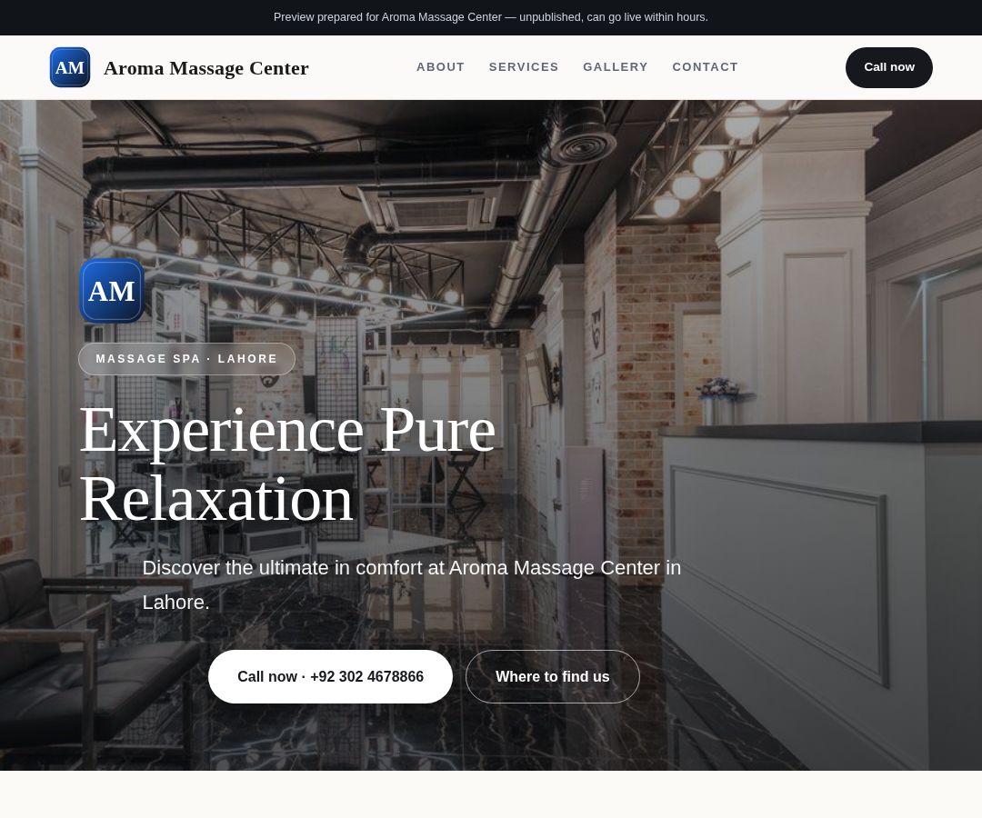Aroma Massage Center
