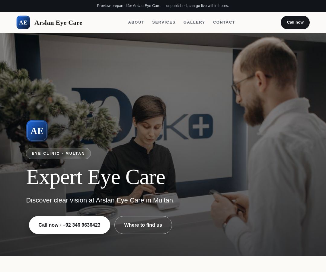 Arslan Eye Care