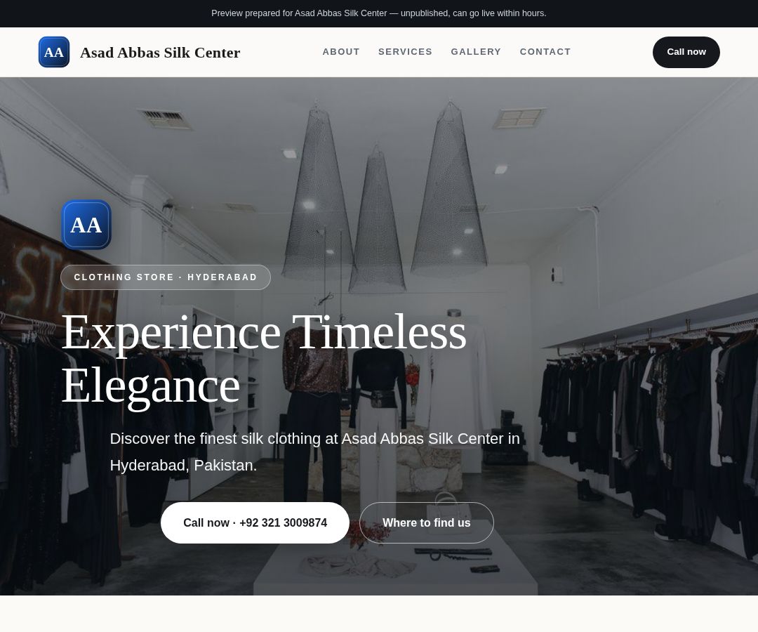 Asad Abbas Silk Center