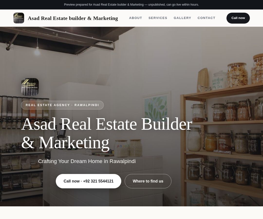 Asad Real Estate builder & Marketing