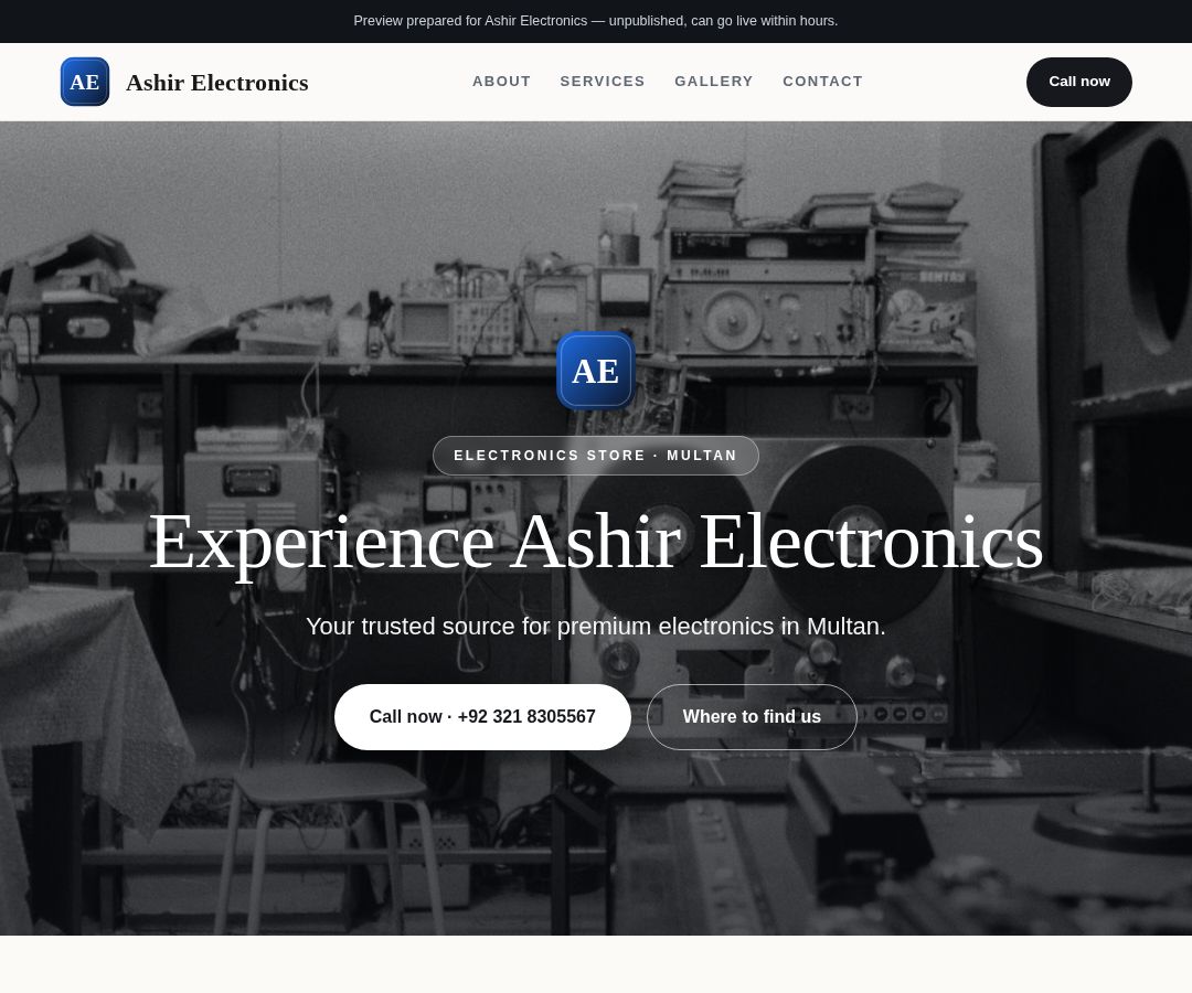 Ashir Electronics