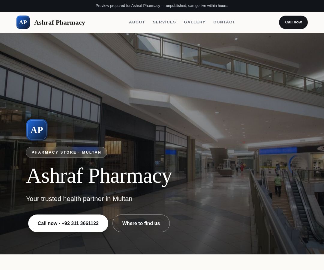 Ashraf Pharmacy