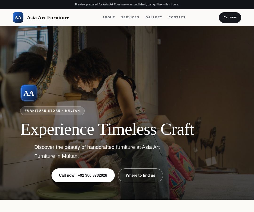 Asia Art Furniture