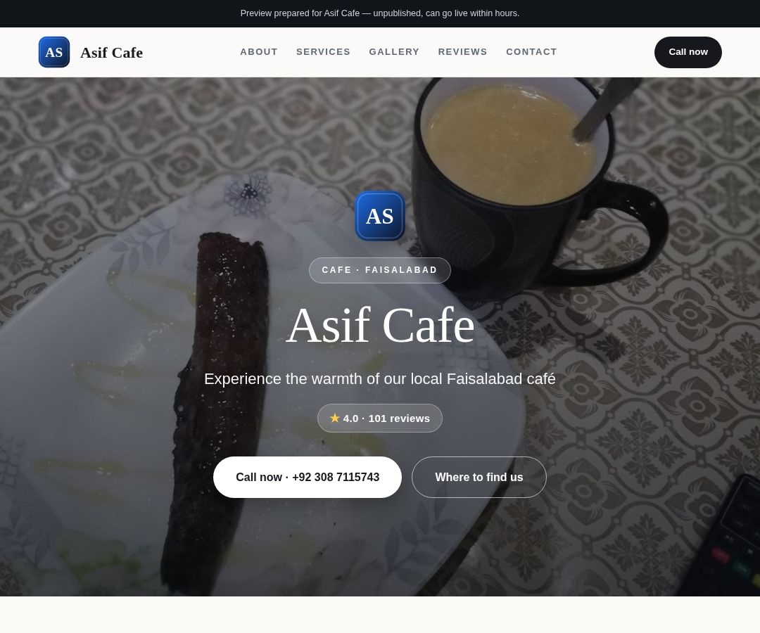 Asif Cafe