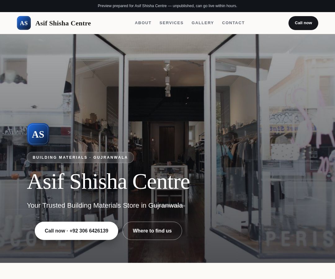 Asif Shisha Centre
