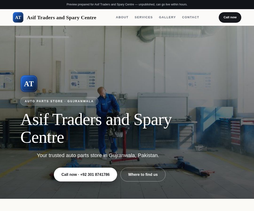 Asif Traders and Spary Centre