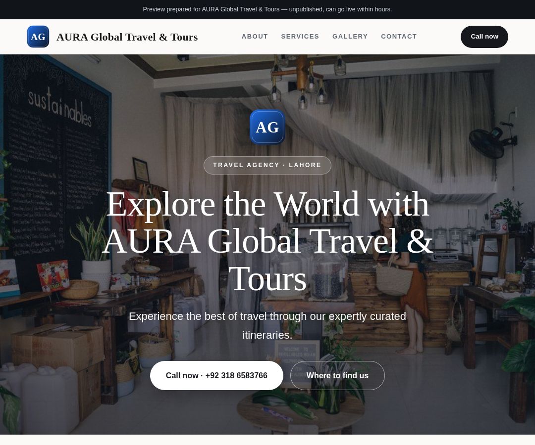 AURA Global Travel & Tours
