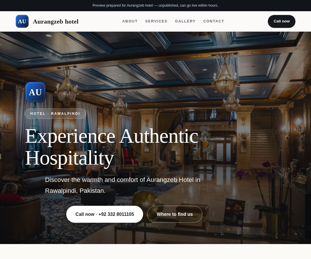 Aurangzeb hotel