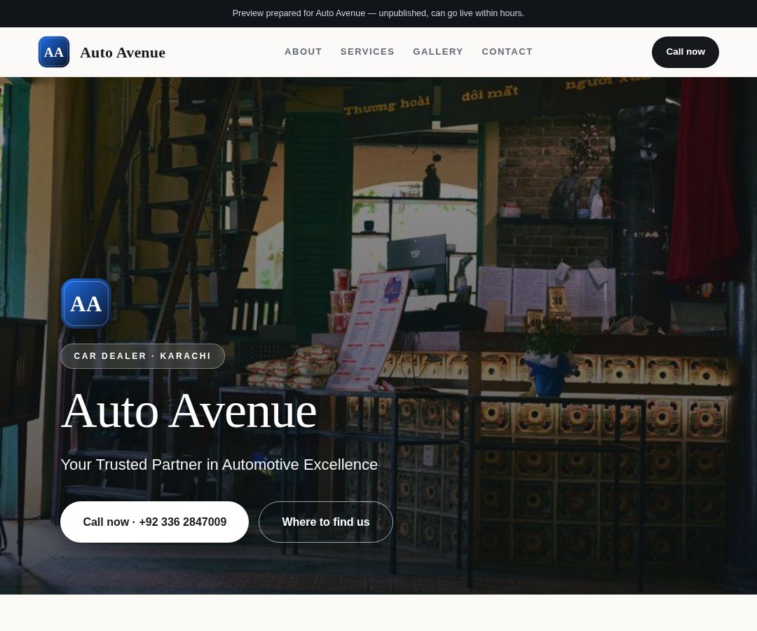 Auto Avenue