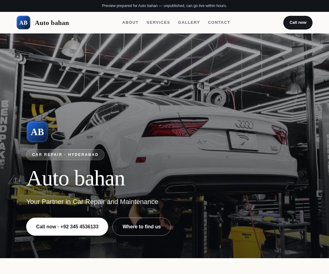 Auto bahan