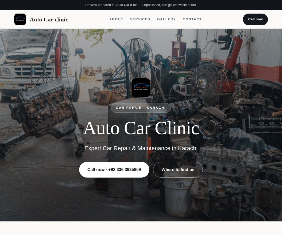 Auto Car clinic
