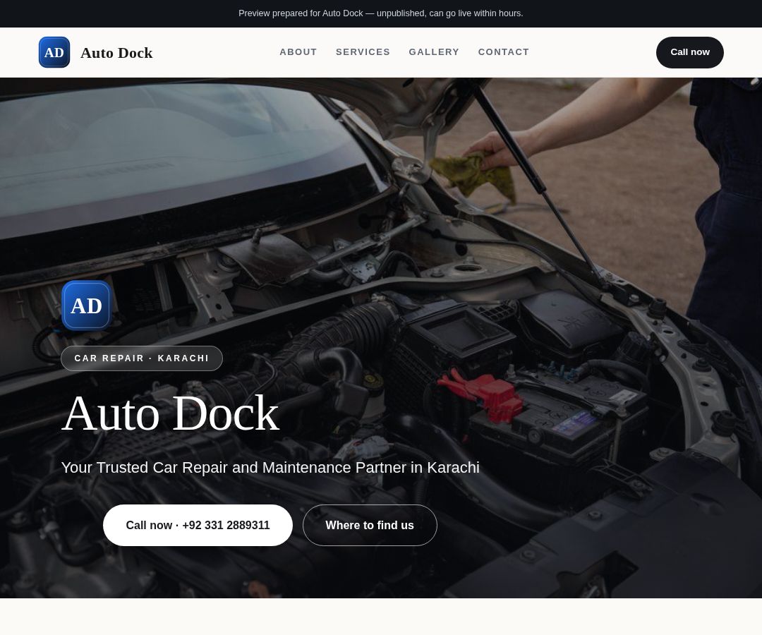 Auto Dock
