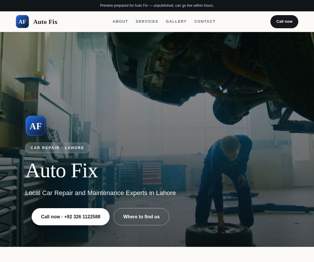 Auto Fix