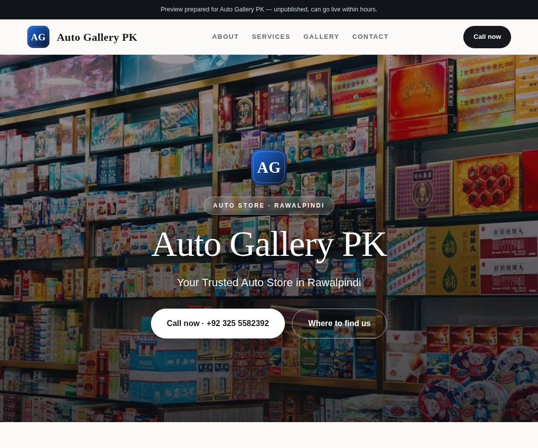 Auto Gallery PK
