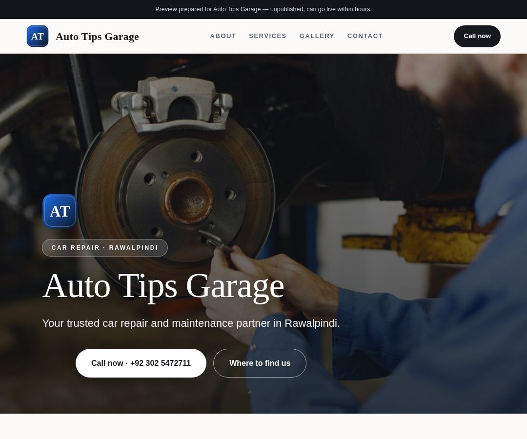 Auto Tips Garage